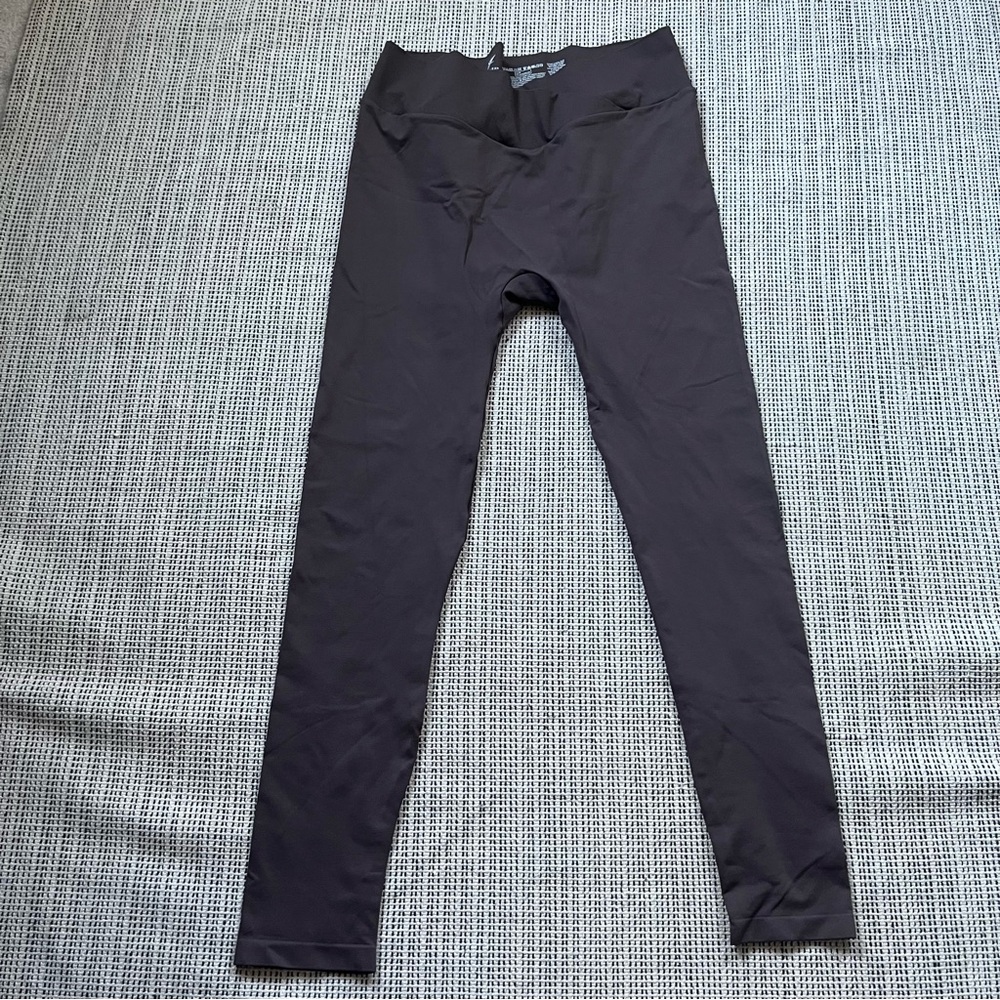 Brown Primark V Waist Band Workout Leggings Size Large